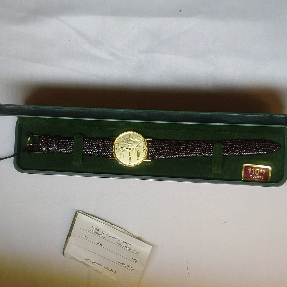 Dufonte by Lucien Picard Liberty Centennial Watch Statue of Liberty